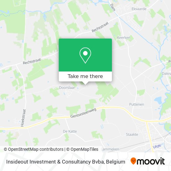 Insideout Investment & Consultancy Bvba map