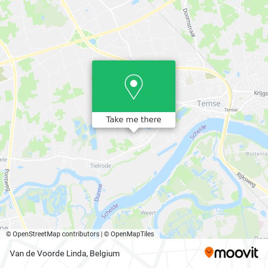 Van de Voorde Linda map