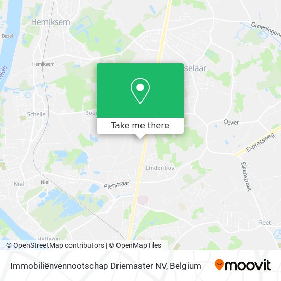 Immobiliënvennootschap Driemaster NV plan