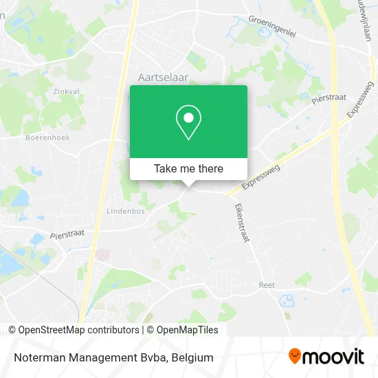 Noterman Management Bvba map