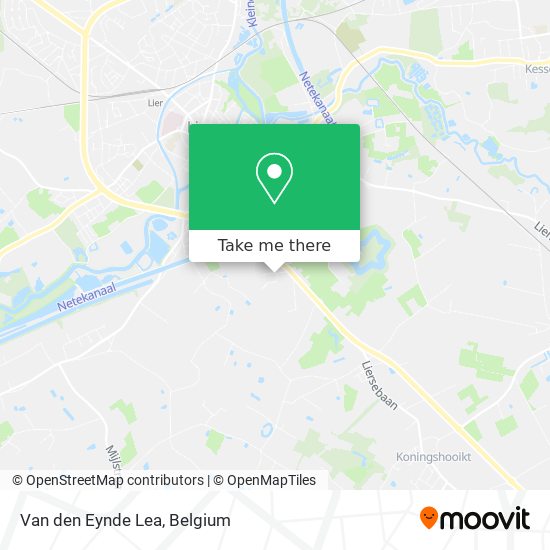 Van den Eynde Lea map