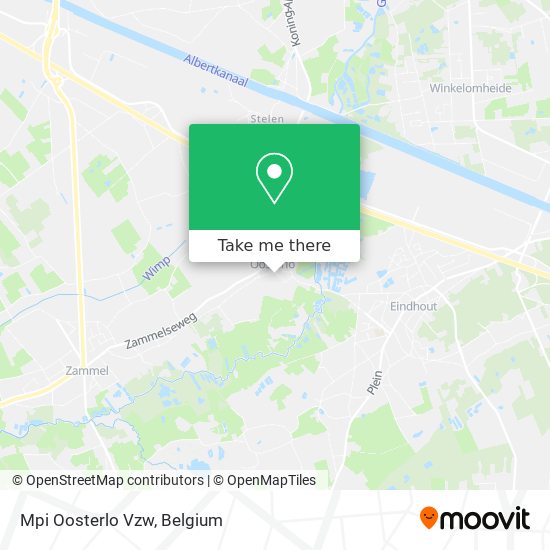 Mpi Oosterlo Vzw map