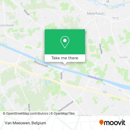 Van Meeuwen map
