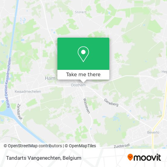 Tandarts Vangenechten map