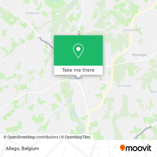 Allego map