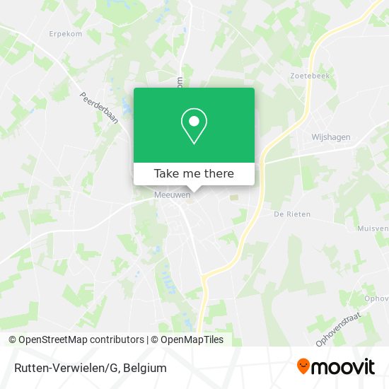 Rutten-Verwielen/G map