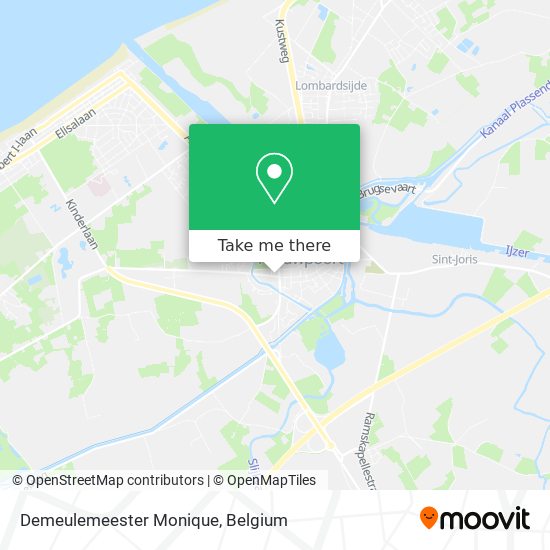 Demeulemeester Monique map