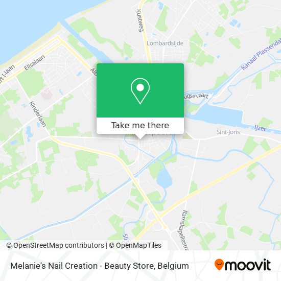Melanie's Nail Creation - Beauty Store map