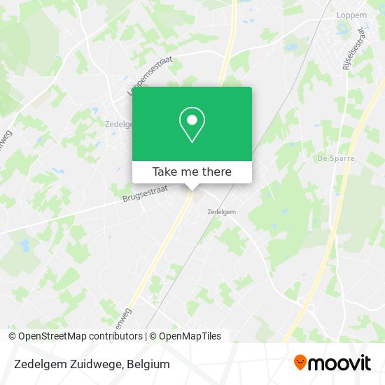 Zedelgem Zuidwege plan