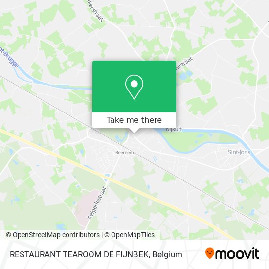 RESTAURANT TEAROOM DE FIJNBEK map