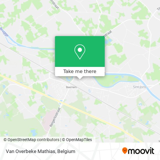 Van Overbeke Mathias map