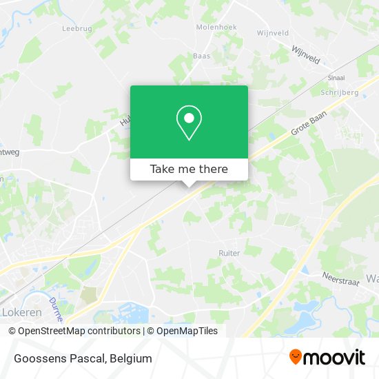 Goossens Pascal map