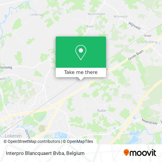Interpro Blancquaert Bvba map