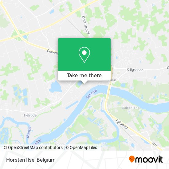 Horsten Ilse map