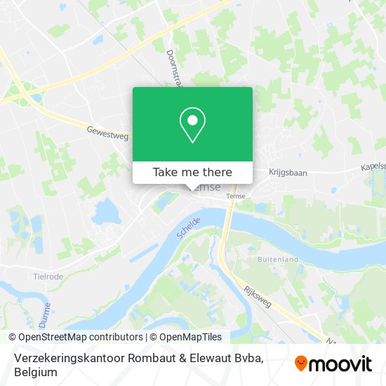 Verzekeringskantoor Rombaut & Elewaut Bvba plan