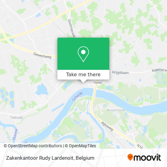 Zakenkantoor Rudy Lardenoit plan