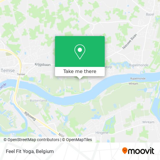 Feel Fit Yoga map