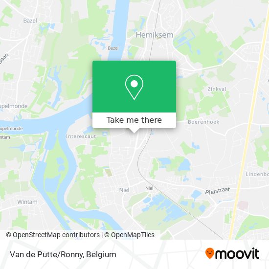 Van de Putte/Ronny map