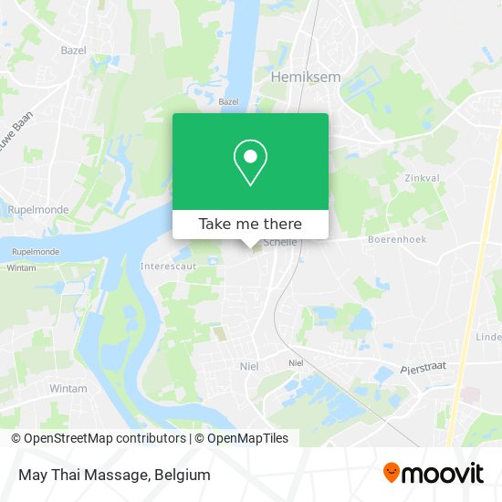 May Thai Massage map