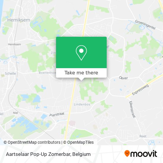 Aartselaar Pop-Up Zomerbar map