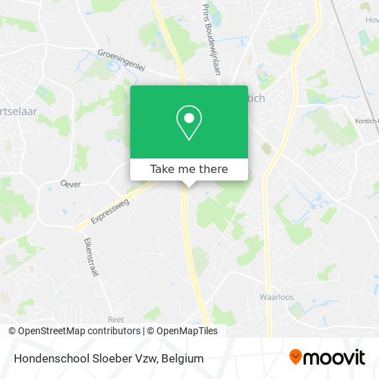 Hondenschool Sloeber Vzw plan