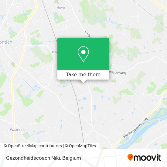 Gezondheidscoach Niki map