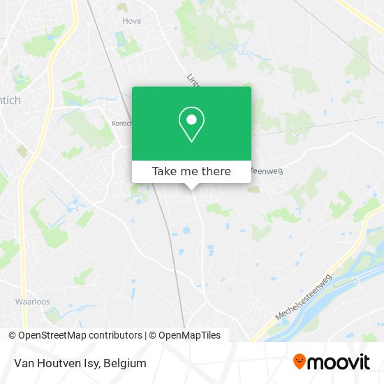 Van Houtven Isy map