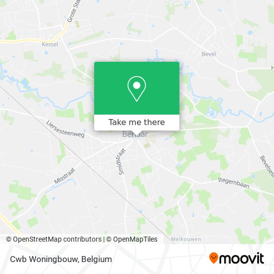 Cwb Woningbouw map