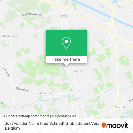 Jost von der Null & Fred Schmidt Gmbh Buitenl.Ven map