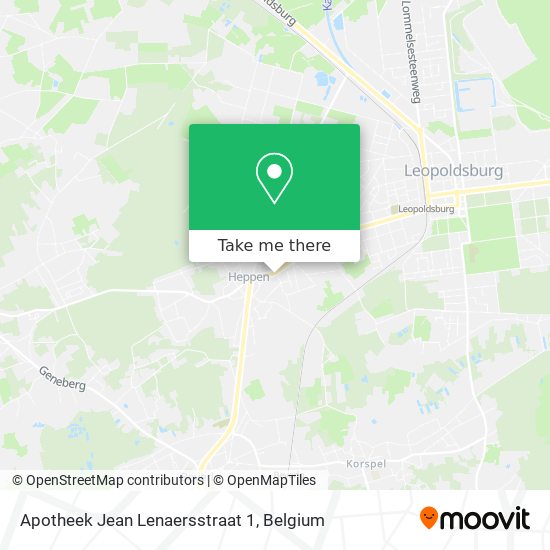 Apotheek Jean Lenaersstraat 1 map
