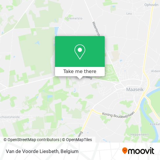 Van de Voorde Liesbeth map