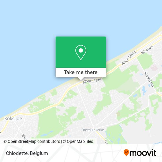 Chlodette map