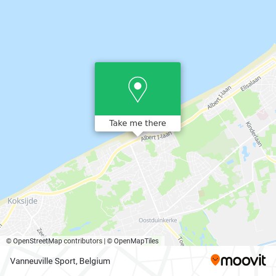 Vanneuville Sport map