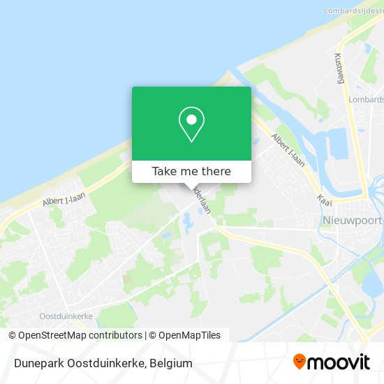 Dunepark Oostduinkerke plan