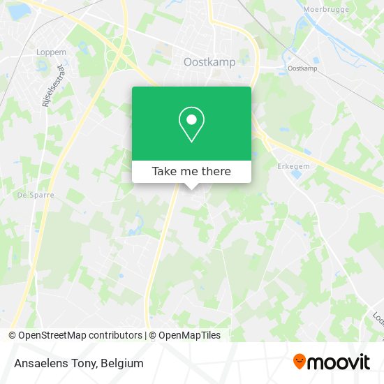Ansaelens Tony map