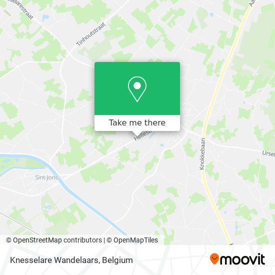 Knesselare Wandelaars plan