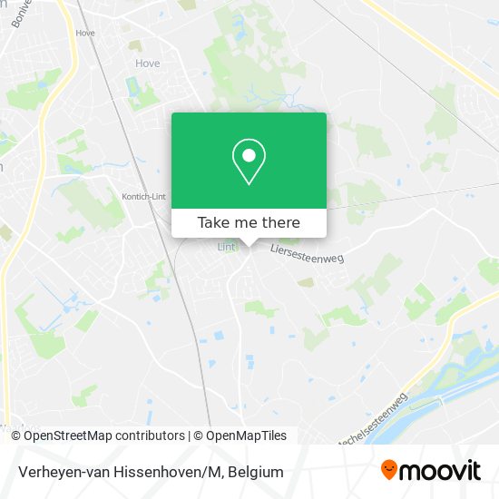 Verheyen-van Hissenhoven/M map