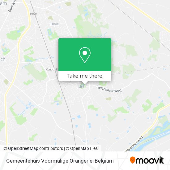 Gemeentehuis Voormalige Orangerie map