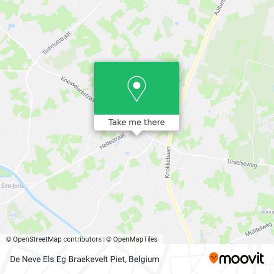 De Neve Els Eg Braekevelt Piet map