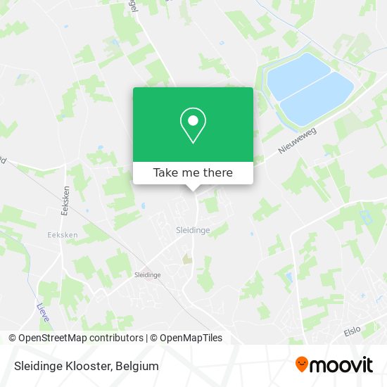 Sleidinge Klooster plan