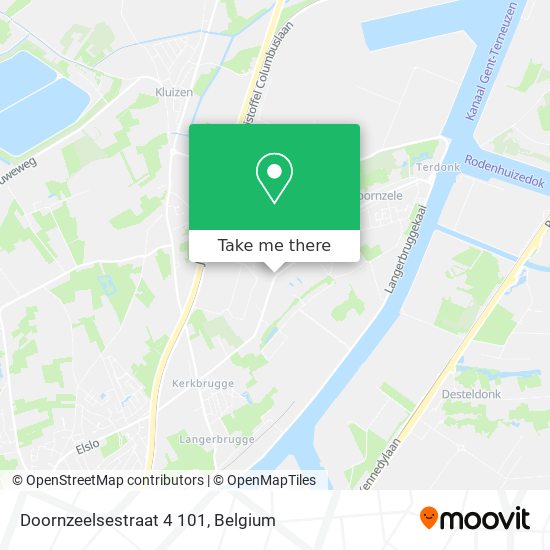 Doornzeelsestraat 4 101 plan