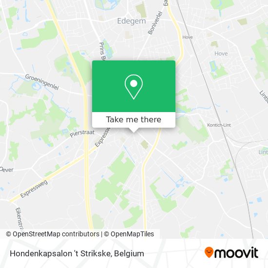Hondenkapsalon 't Strikske map