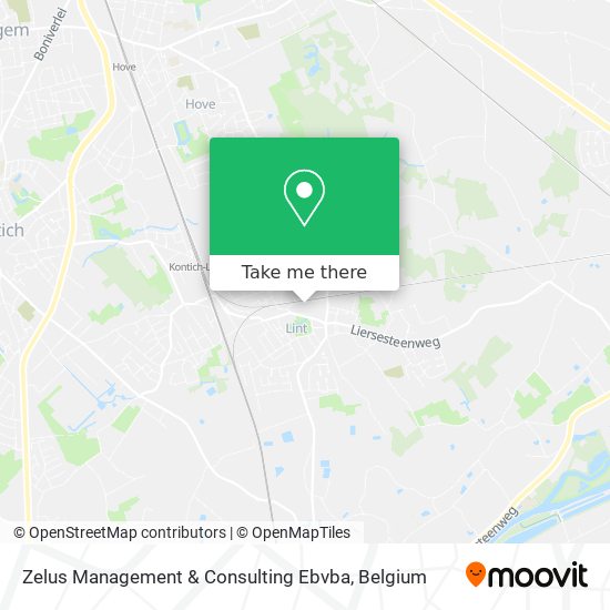 Zelus Management & Consulting Ebvba map