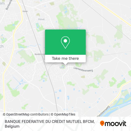 BANQUE FEDERATIVE DU CREDIT MUTUEL BFCM map