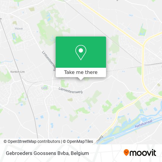 Gebroeders Goossens Bvba map