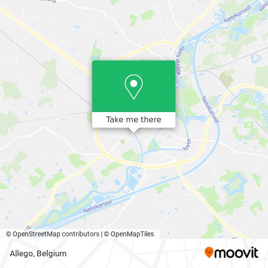 Allego map