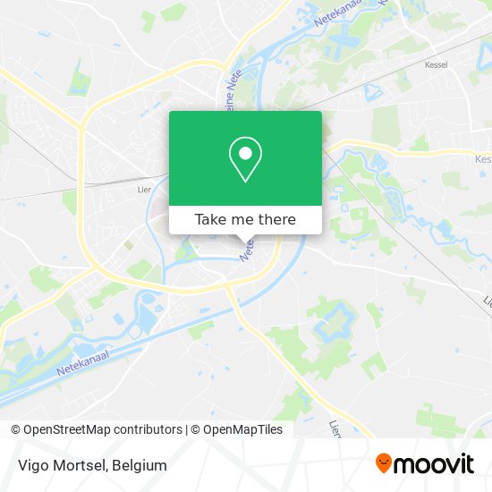 Vigo Mortsel map