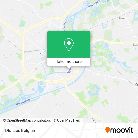 Dlo Lier map