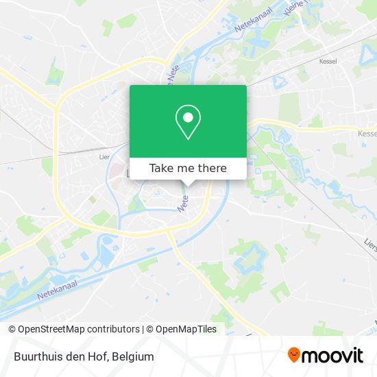 Buurthuis den Hof map