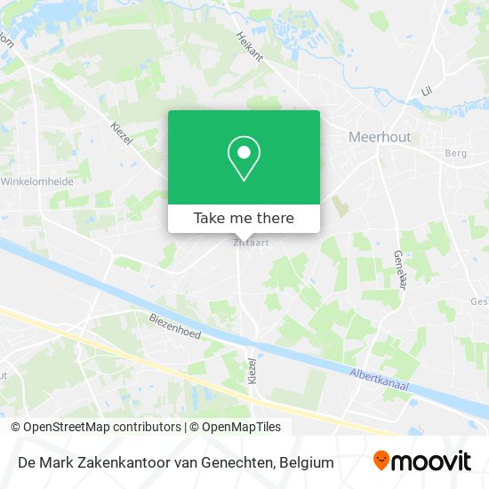 De Mark Zakenkantoor van Genechten plan